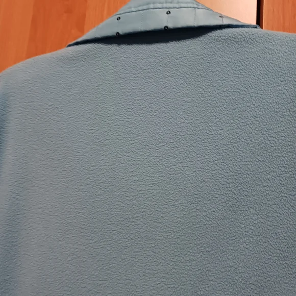 Vintage Penningtons Soft Aqua Quilted Vest with Stud Accents - Picture 5 of 8